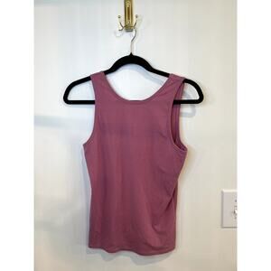 Richer Poorer Pink Modal Blend Tank Top Minimalist Basic Size Small